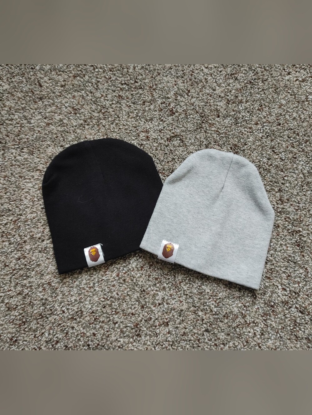 2 Baby BAPE beanies